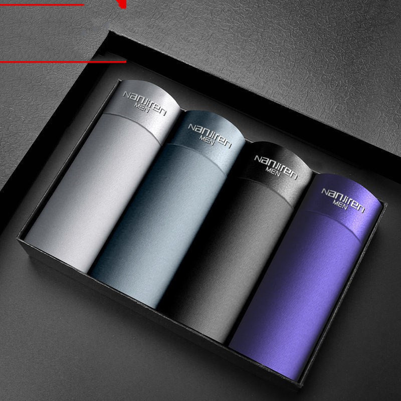 Men's Breathable Mesh Ice Silk Thin Underwear