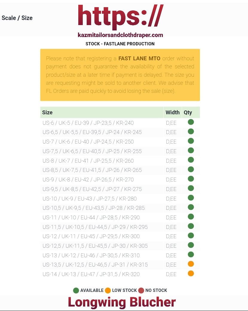 Longwing Blucher_KD_5025_MEN'SHOES