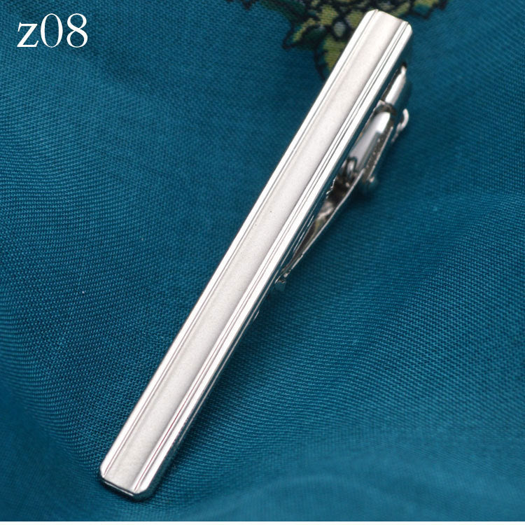 Men's Formal Wear Silver Tie Clip Fashion Simple