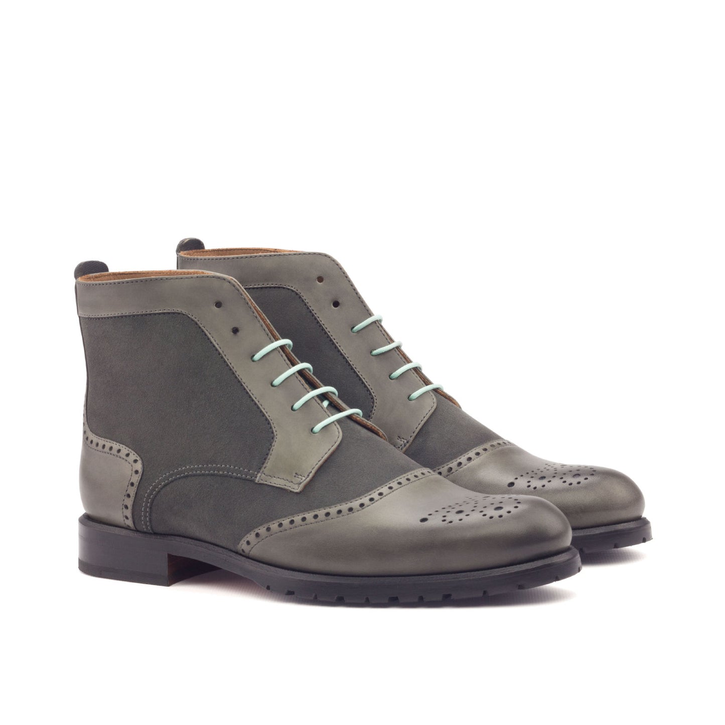 Women's Lace Up Brogue Boot _Model # 3061