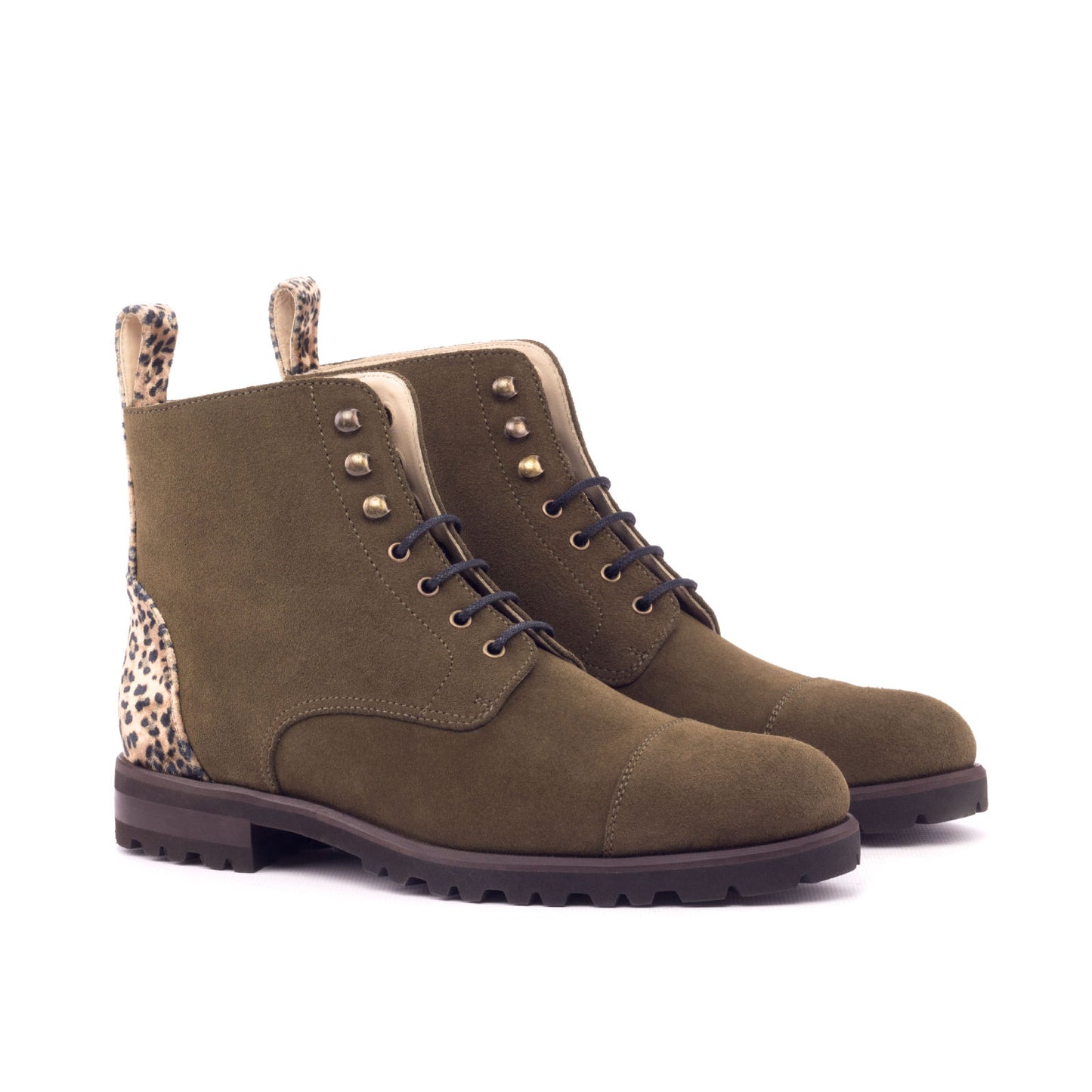 Women's Lace Up Captoe Boot_Model # KD3123