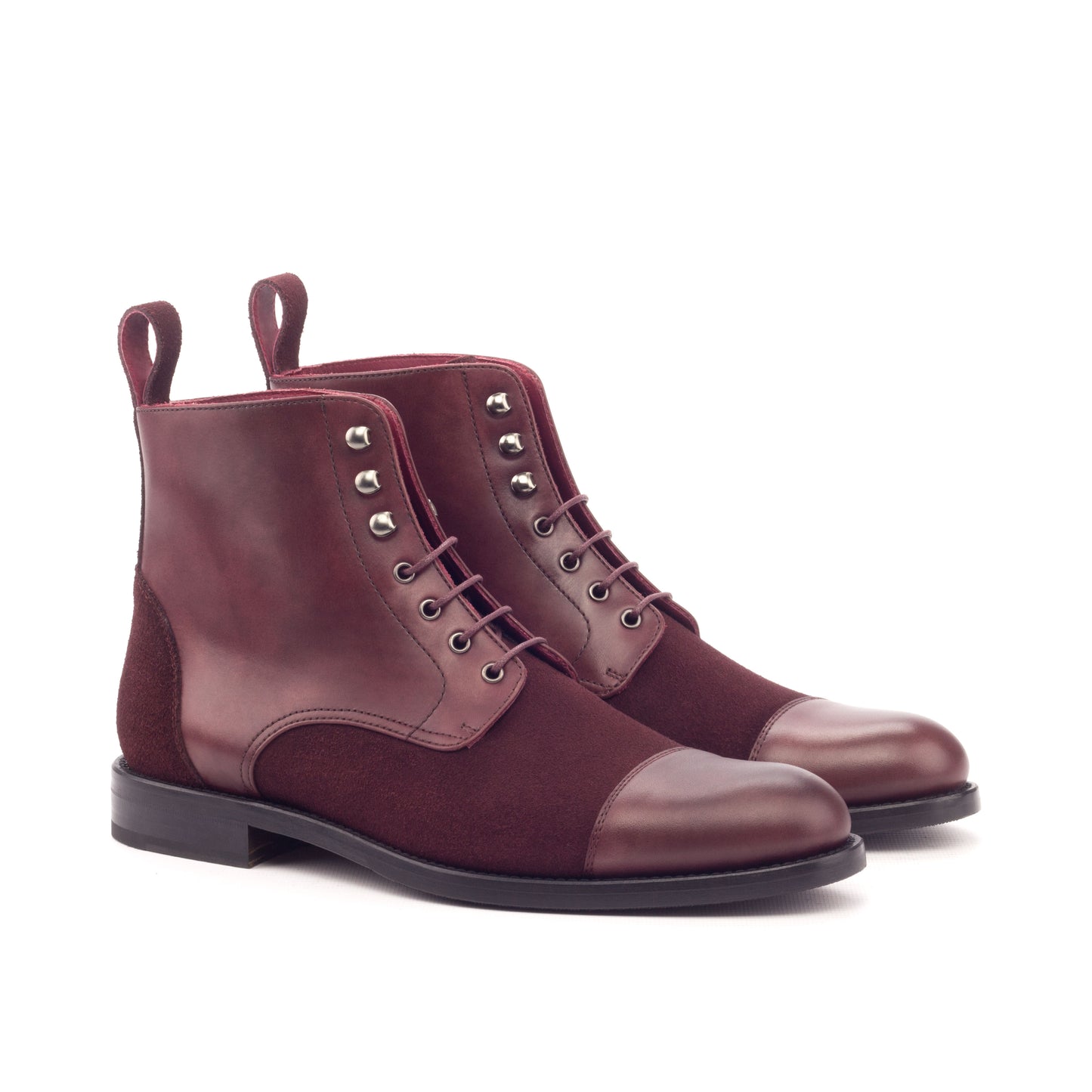 Women's Lace Up Captoe Boot_Model # KD3181