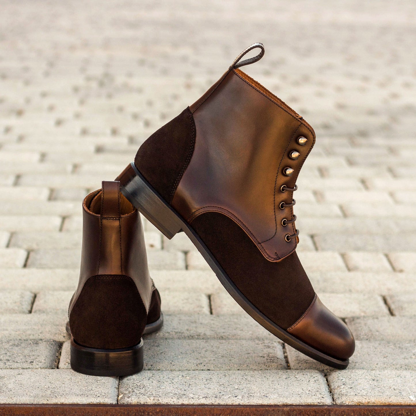Women's Lace Up Captoe Boot_Model # KD3420