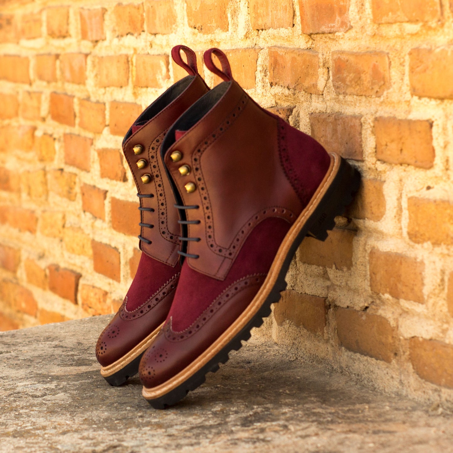 Women's Military Brogue_Model # KD3573