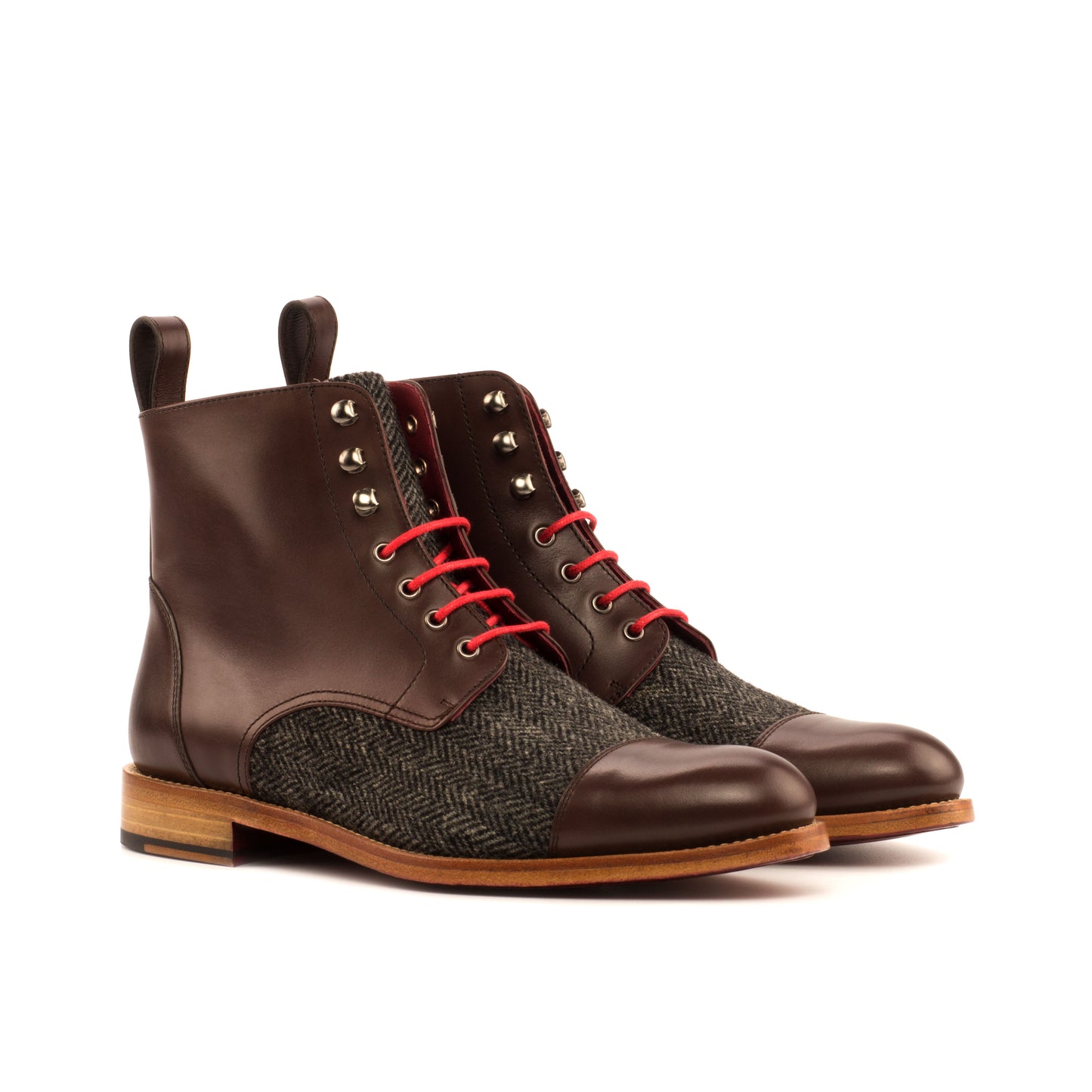 Women's Lace Up Captoe Boot_Model # KD4012
