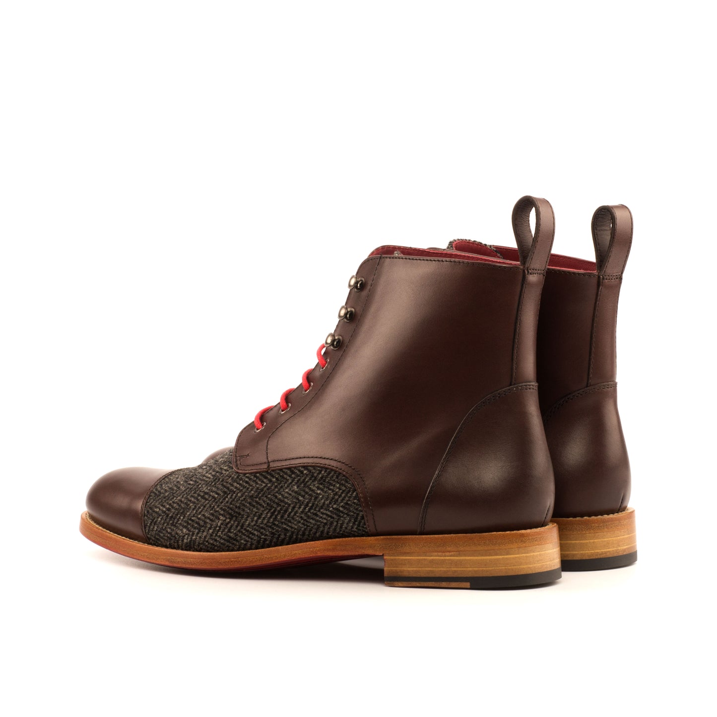 Women's Lace Up Captoe Boot_Model # KD4012