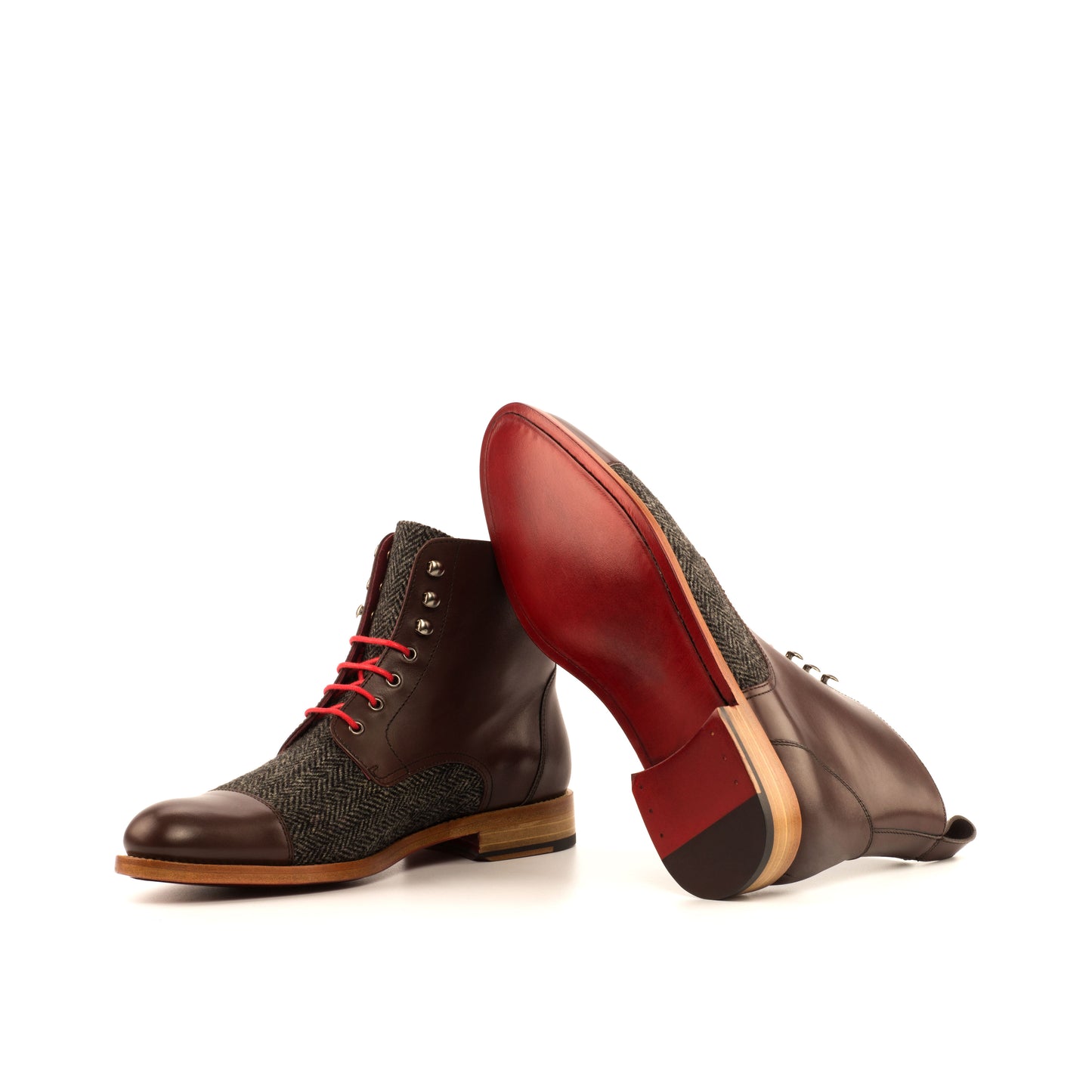 Women's Lace Up Captoe Boot_Model # KD4012