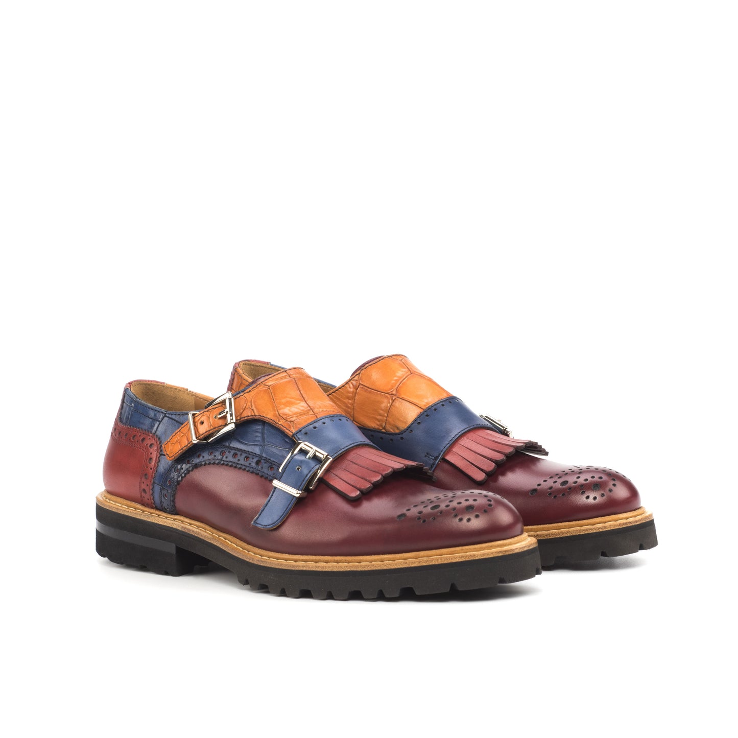 Women's Kiltie Monk Strap_Model # KD4545