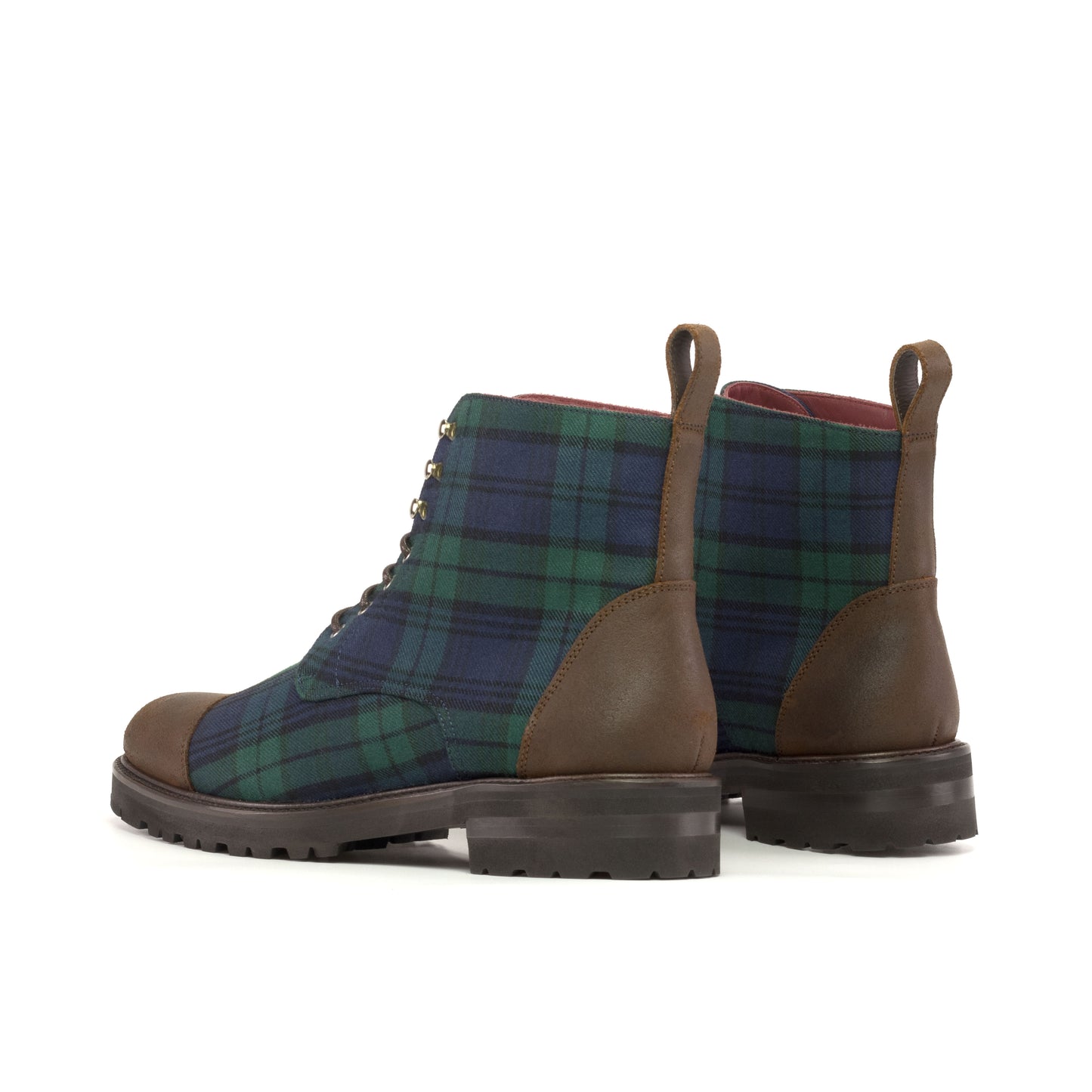 Women's Lace Up Captoe Boot_Model # KD5370