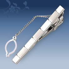 Metal Tie Clip Men's Suit Chain Simple Pattern Business Elegant Diamond Tie Clip
