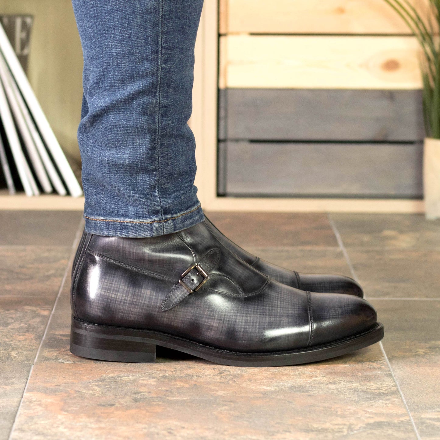 Octavian Buckle Boot_KD_5528_MEN'SHOES