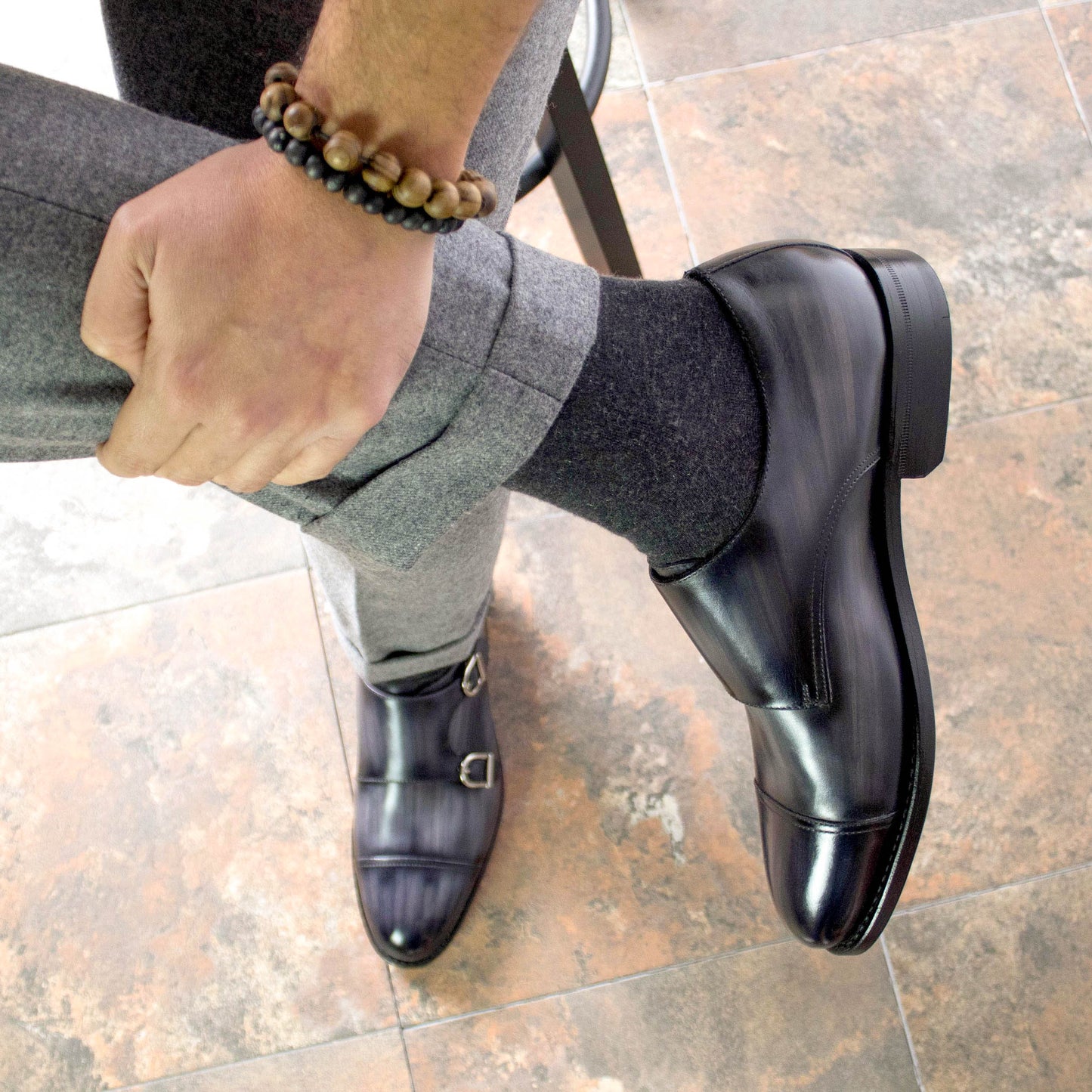 Double Monk_KD_5558_MEN'SHOES