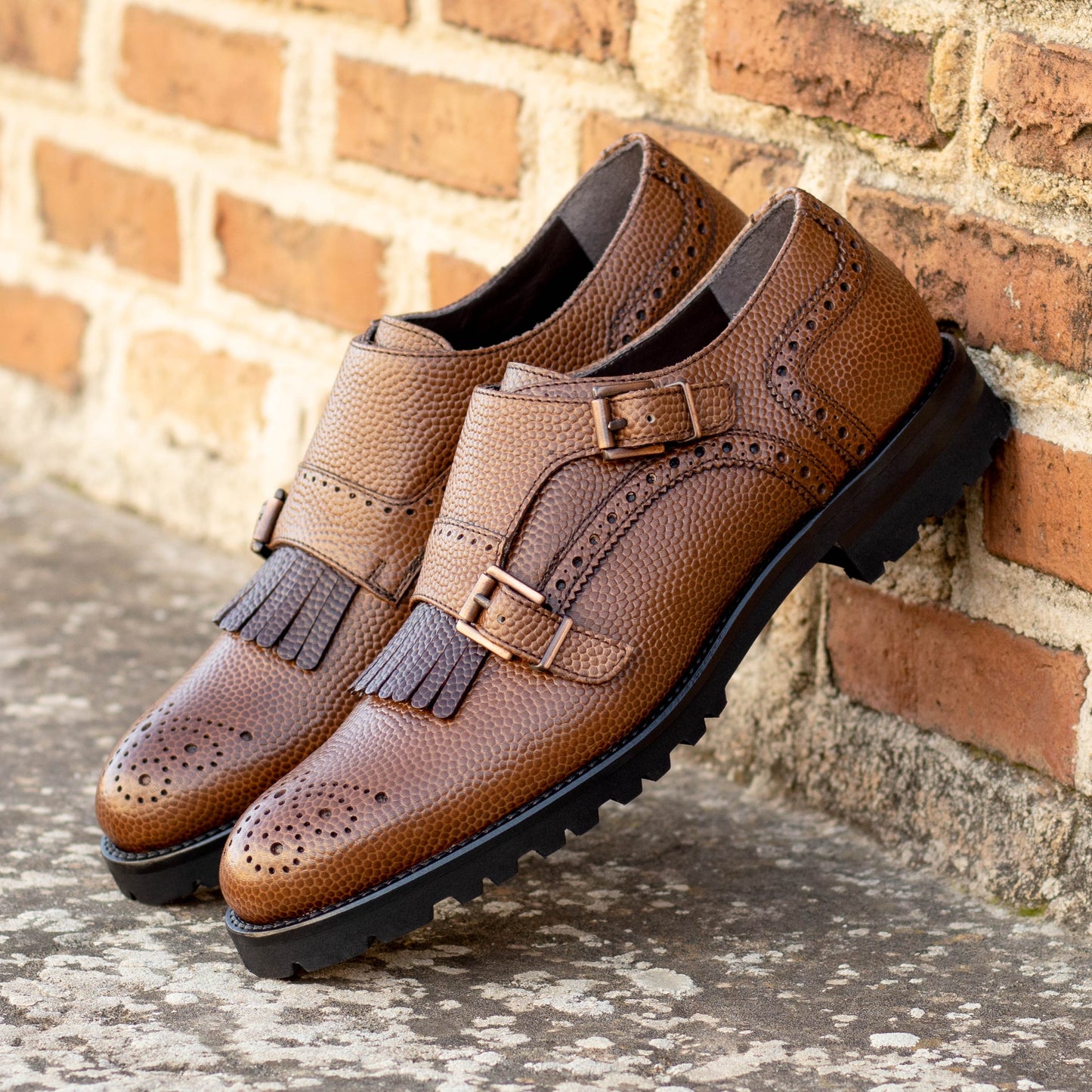 Women's Kiltie Monk Strap_Model # 5794