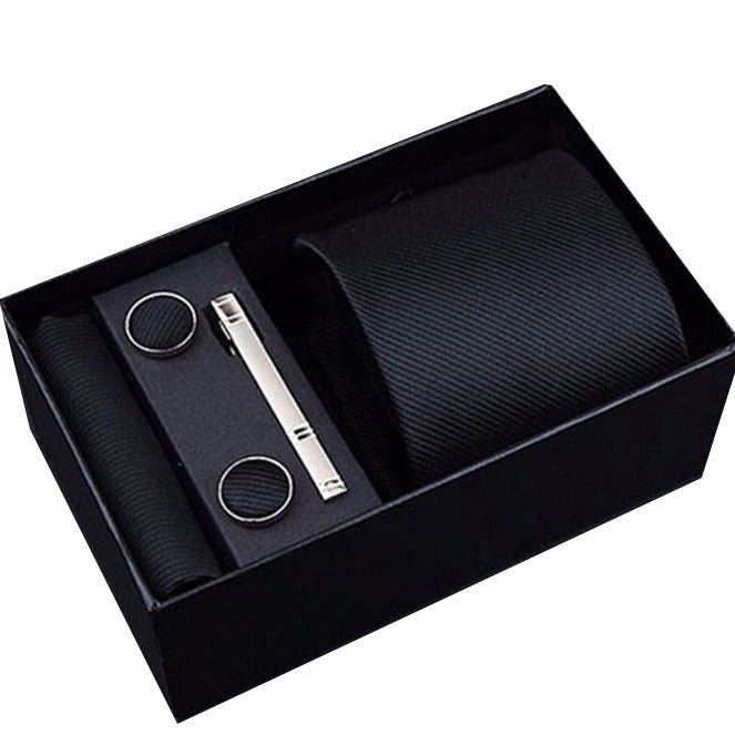 Men's Business Formal Tie Six-piece Set Gift Box