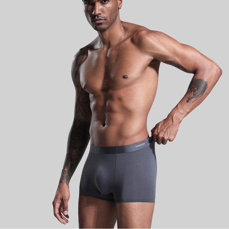 Male Modal Ice Silk No Trace Four Corners Large Size Antibacterial