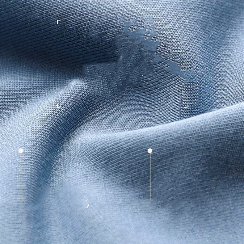 Seamless Cotton Breathable Antibacterial Youth Business Solid Color Boxer Briefs