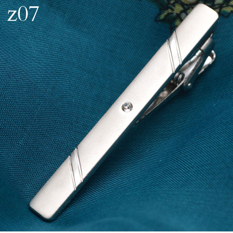 Men's Formal Wear Silver Tie Clip Fashion Simple