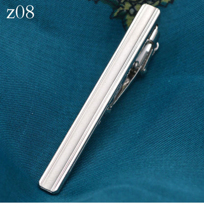 Men's Formal Wear Silver Tie Clip Fashion Simple