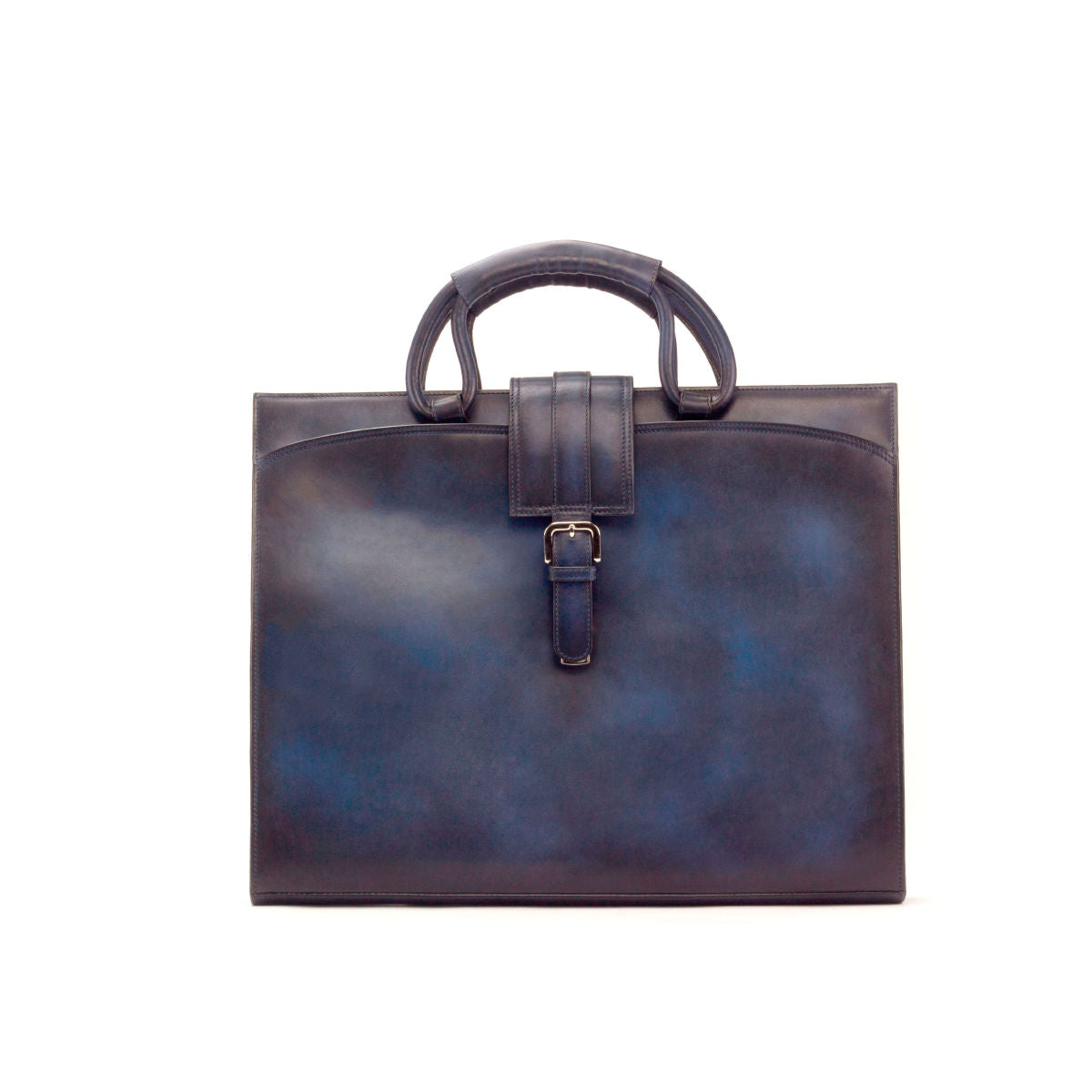 Brief Case_KD_Bespoke Leather Goods # 2874