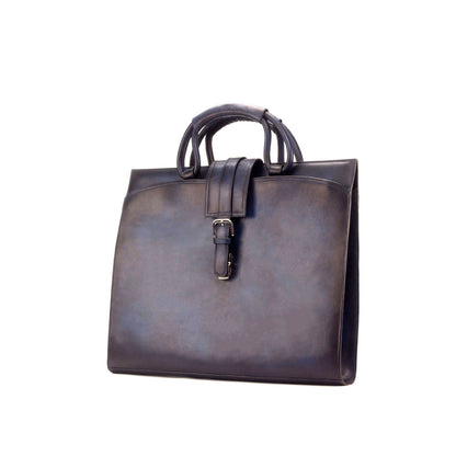 Brief Case_KD_Bespoke Leather Goods # 2874
