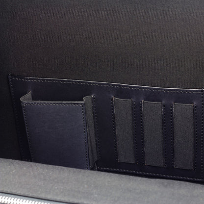 Brief Case_KD_Bespoke Leather Goods # 2875
