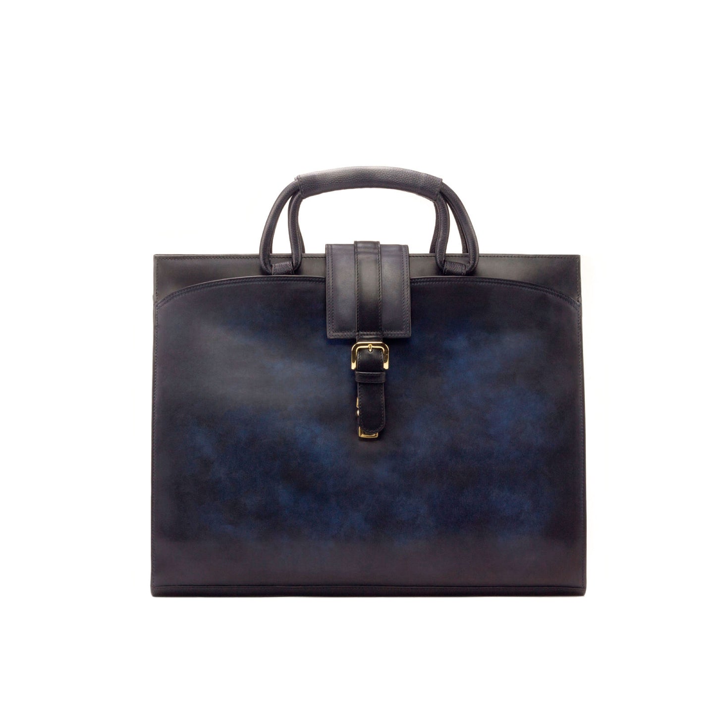 Brief Case_KD_Bespoke Leather Goods # 2943