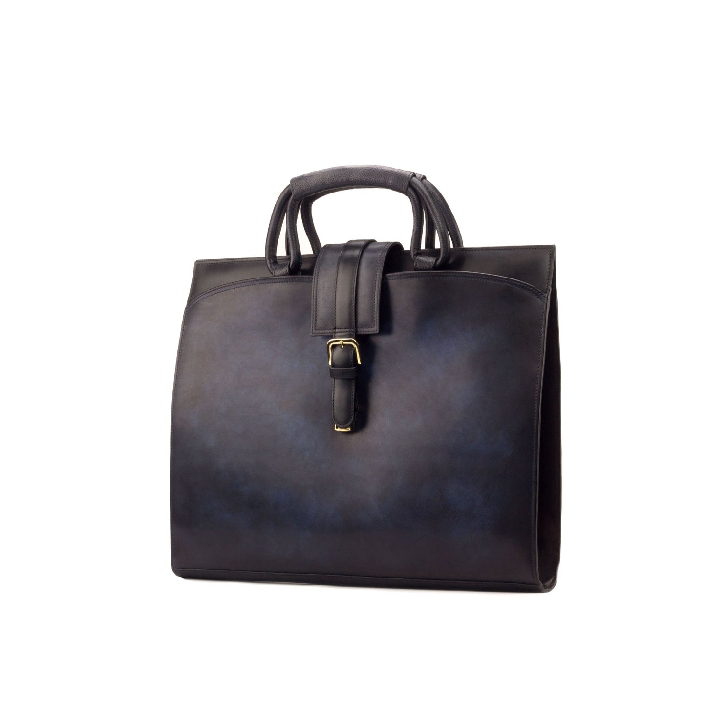 Brief Case_KD_Bespoke Leather Goods # 2943