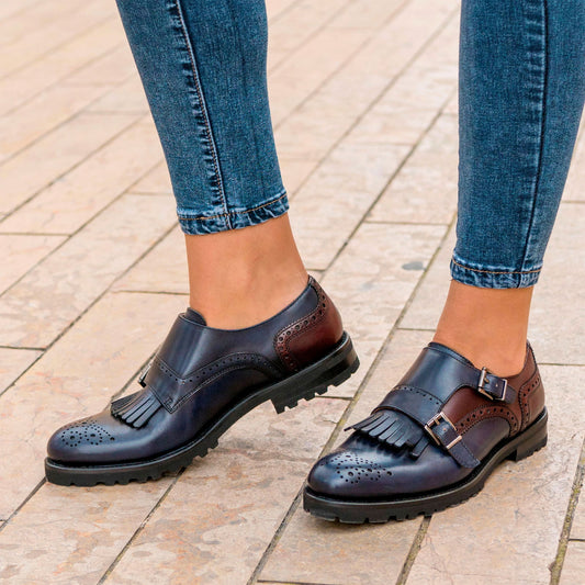 Women's Kiltie Monk Strap_Model # KD 3052