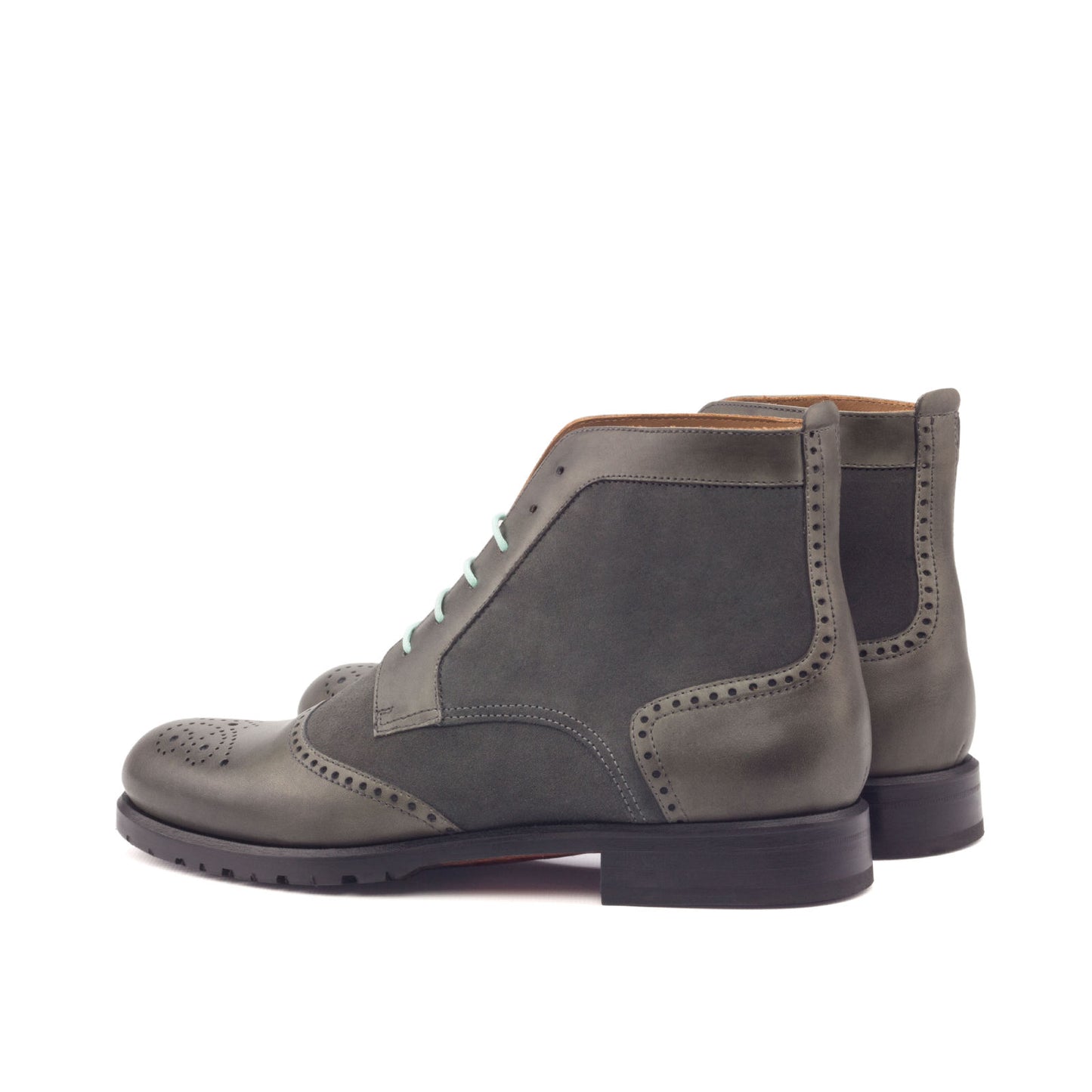 Women's Lace Up Brogue Boot _Model # 3061