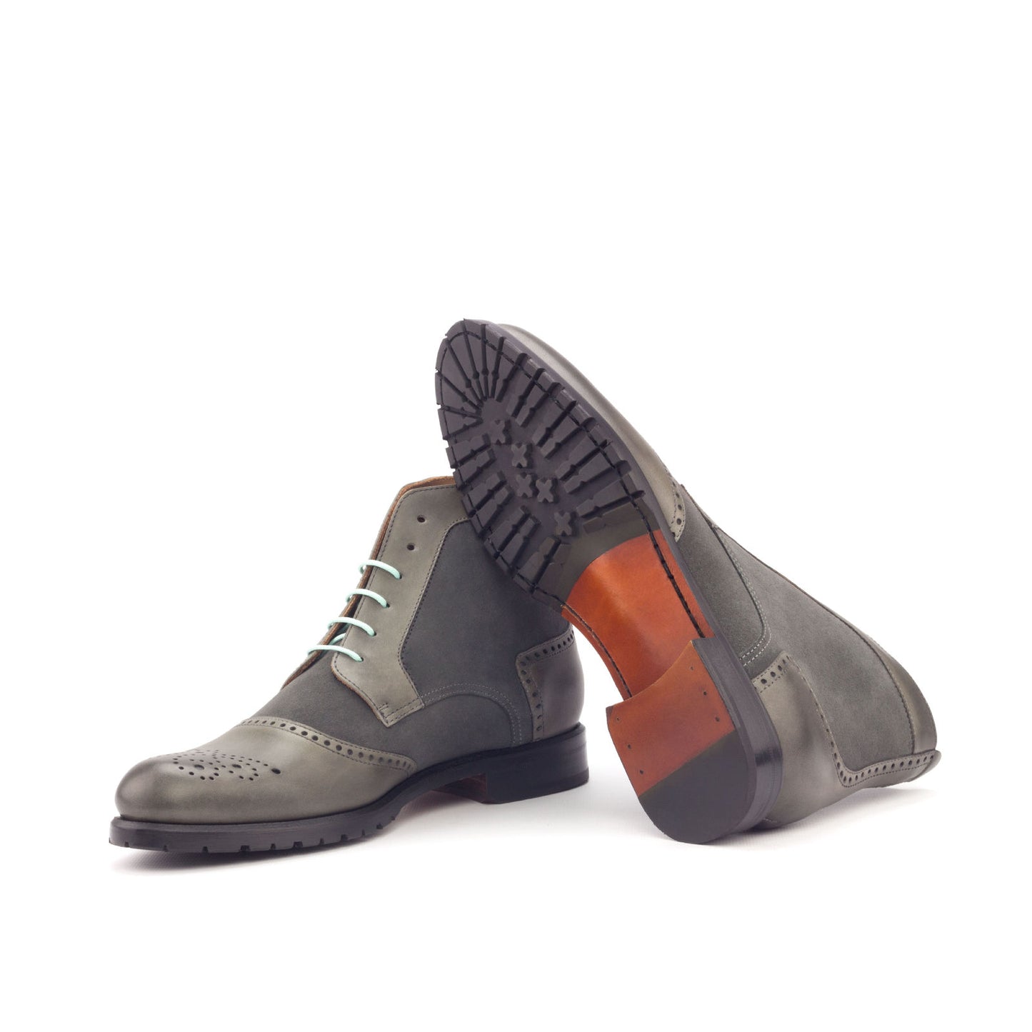 Women's Lace Up Brogue Boot _Model # 3061