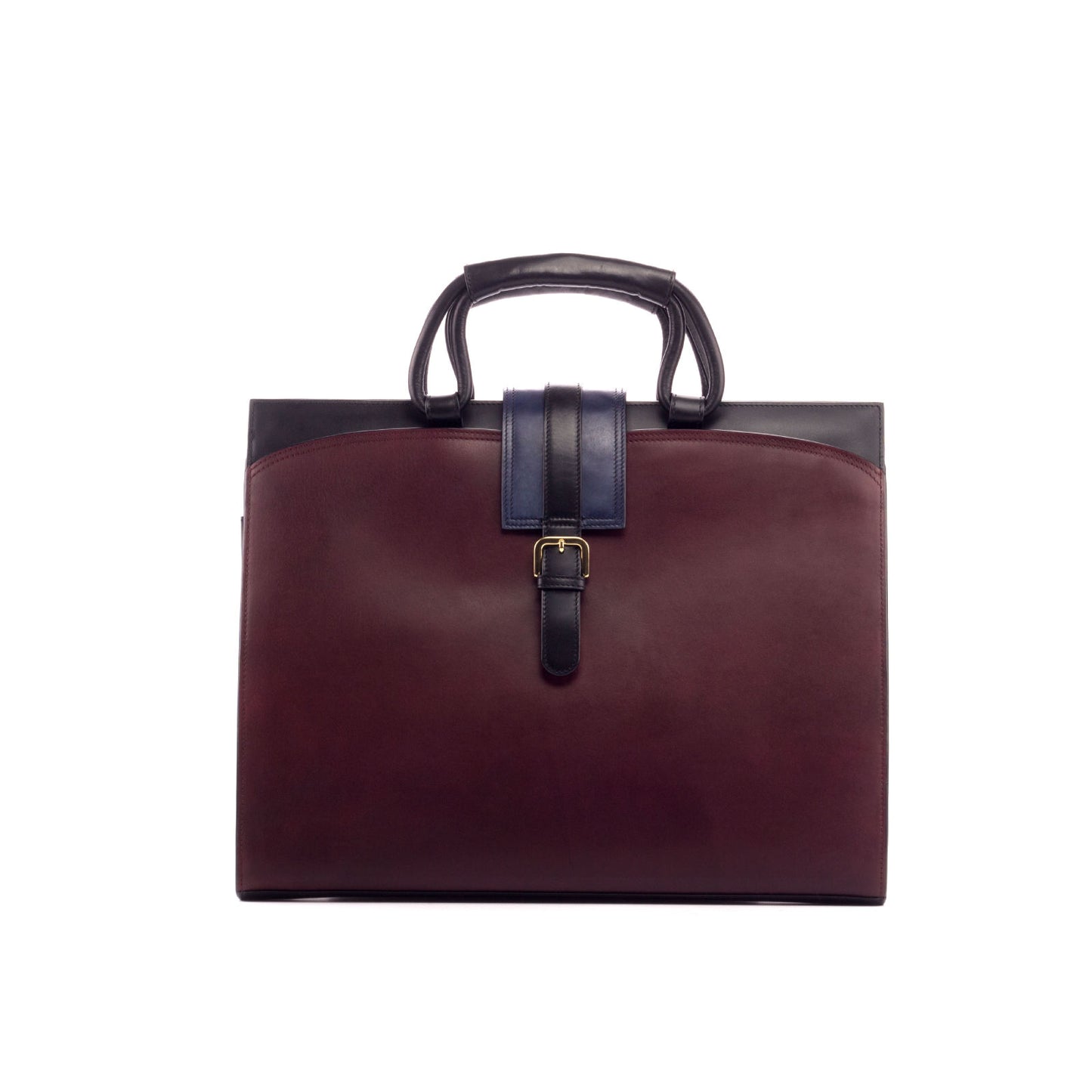 Brief Case_KD_Bespoke Leather Goods # 3069