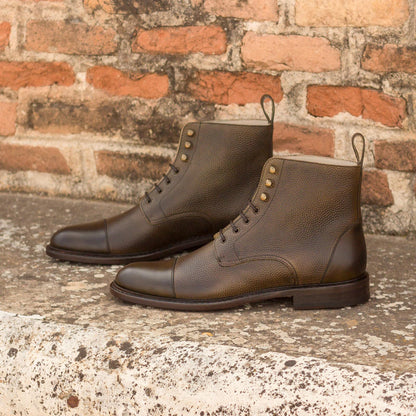 Women's Lace Up Captoe Boot_Model # KD 3078