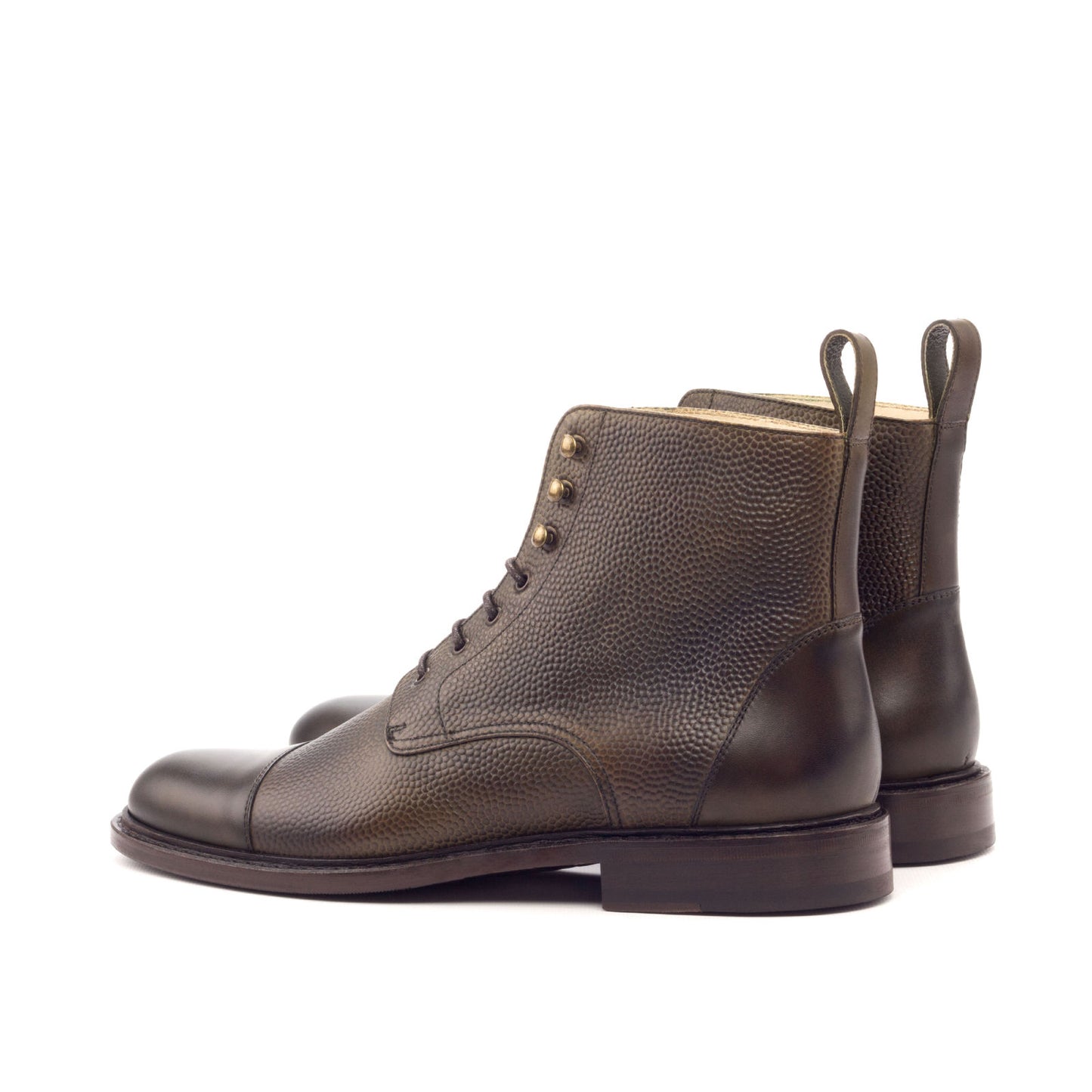 Women's Lace Up Captoe Boot_Model # KD 3078