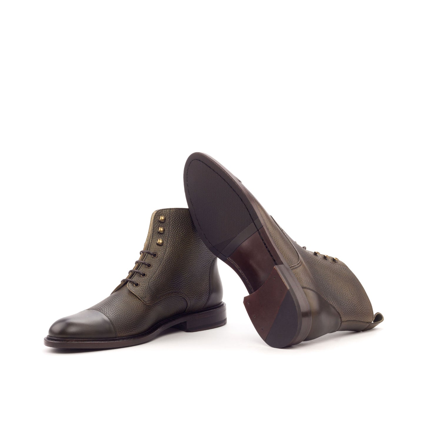 Women's Lace Up Captoe Boot_Model # KD 3078