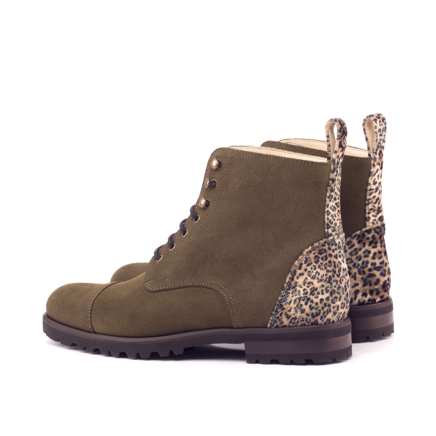 Women's Lace Up Captoe Boot_Model # KD3123