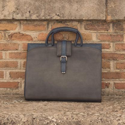 Brief Case_KD_Bespoke Leather Goods # 3147