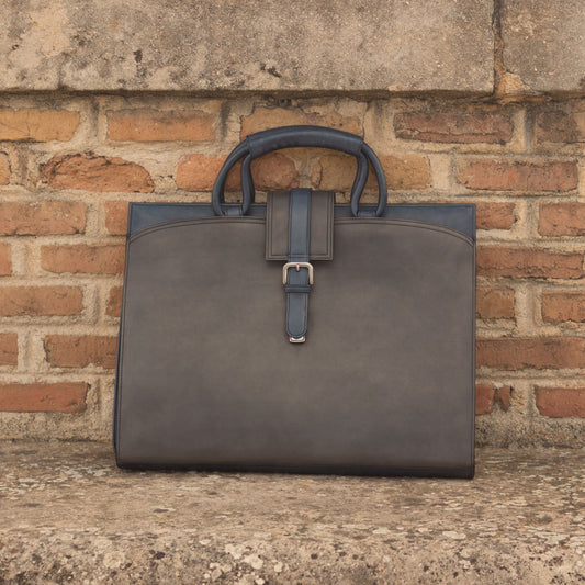 Brief Case_KD_Bespoke Leather Goods # 3147