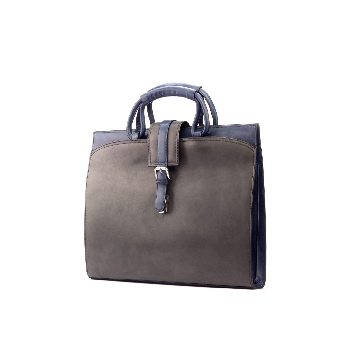 Brief Case_KD_Bespoke Leather Goods # 3147