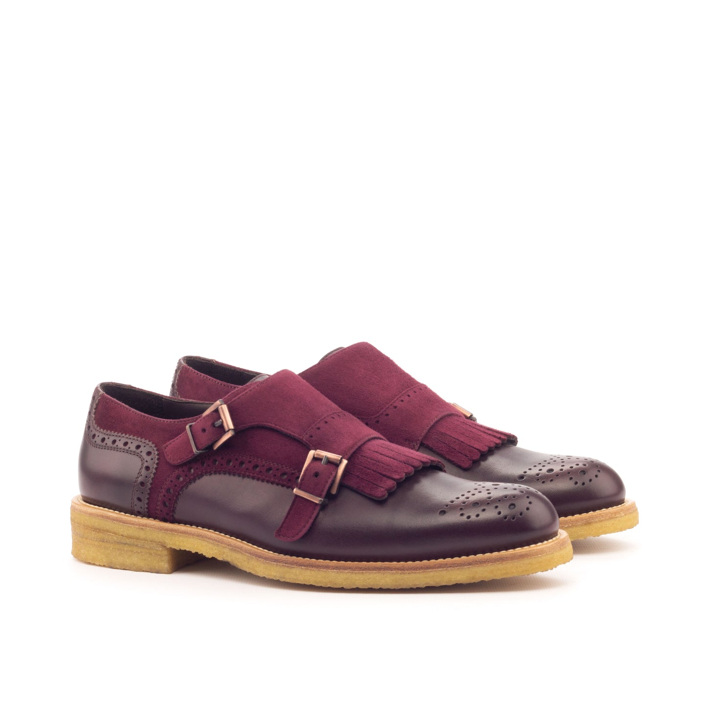 Women's Kiltie Monk Strap_Model # KD 3154
