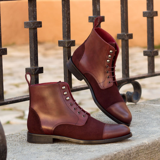 Women's Lace Up Captoe Boot_Model # KD3181