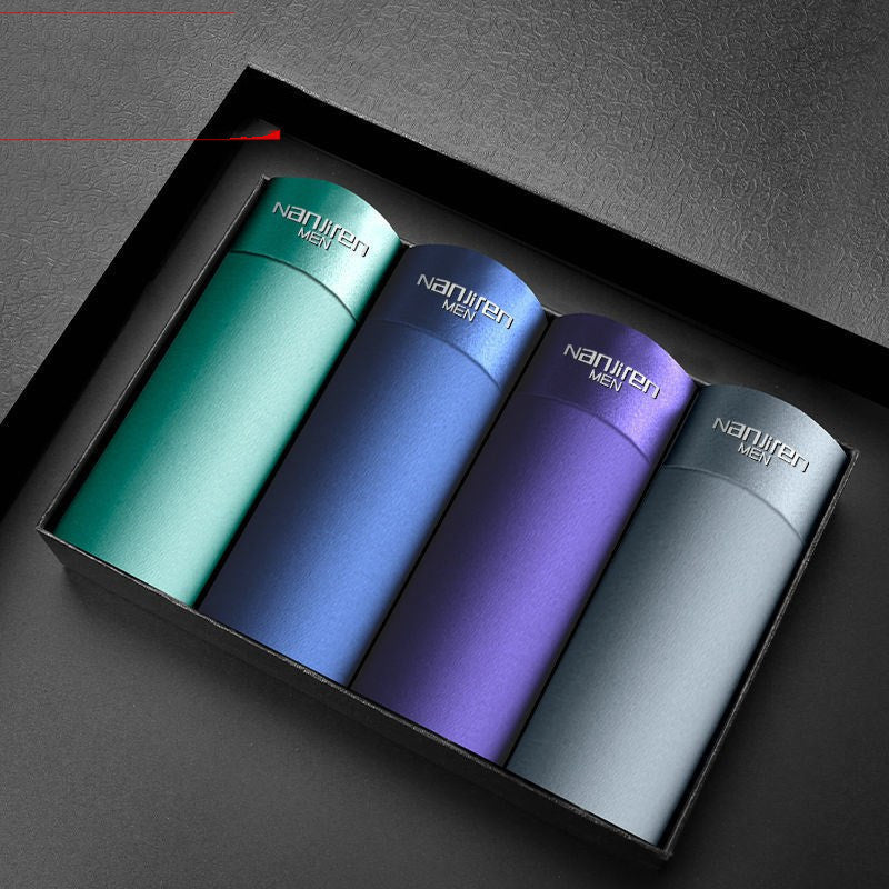 Men's Breathable Mesh Ice Silk Thin Underwear