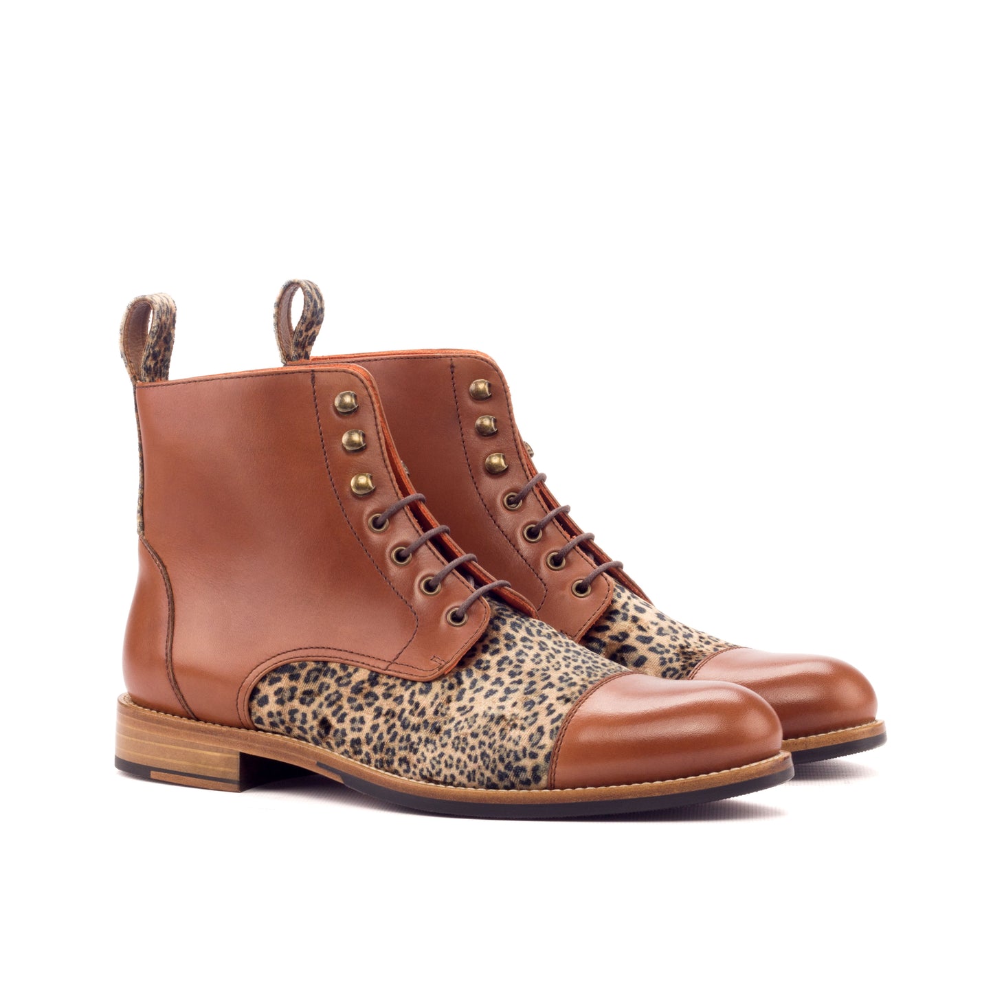 Women's Lace Up Captoe Boot_Model # KD3354