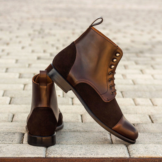 Women's Lace Up Captoe Boot_Model # KD3420