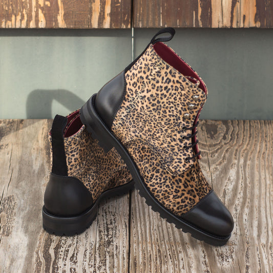 Women's Lace Up Captoe Boot_Model # KD3894