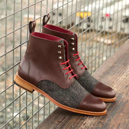 Women's Lace Up Captoe Boot_Model # KD4012