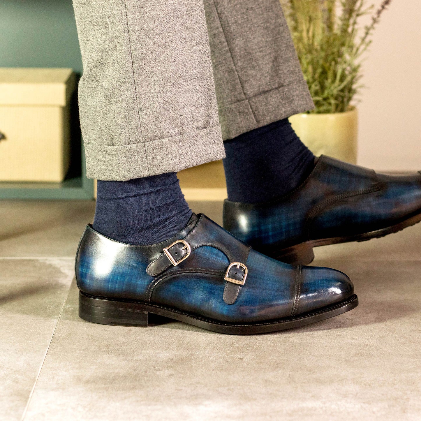 Double Monk_KD_5289_MEN'SHOES