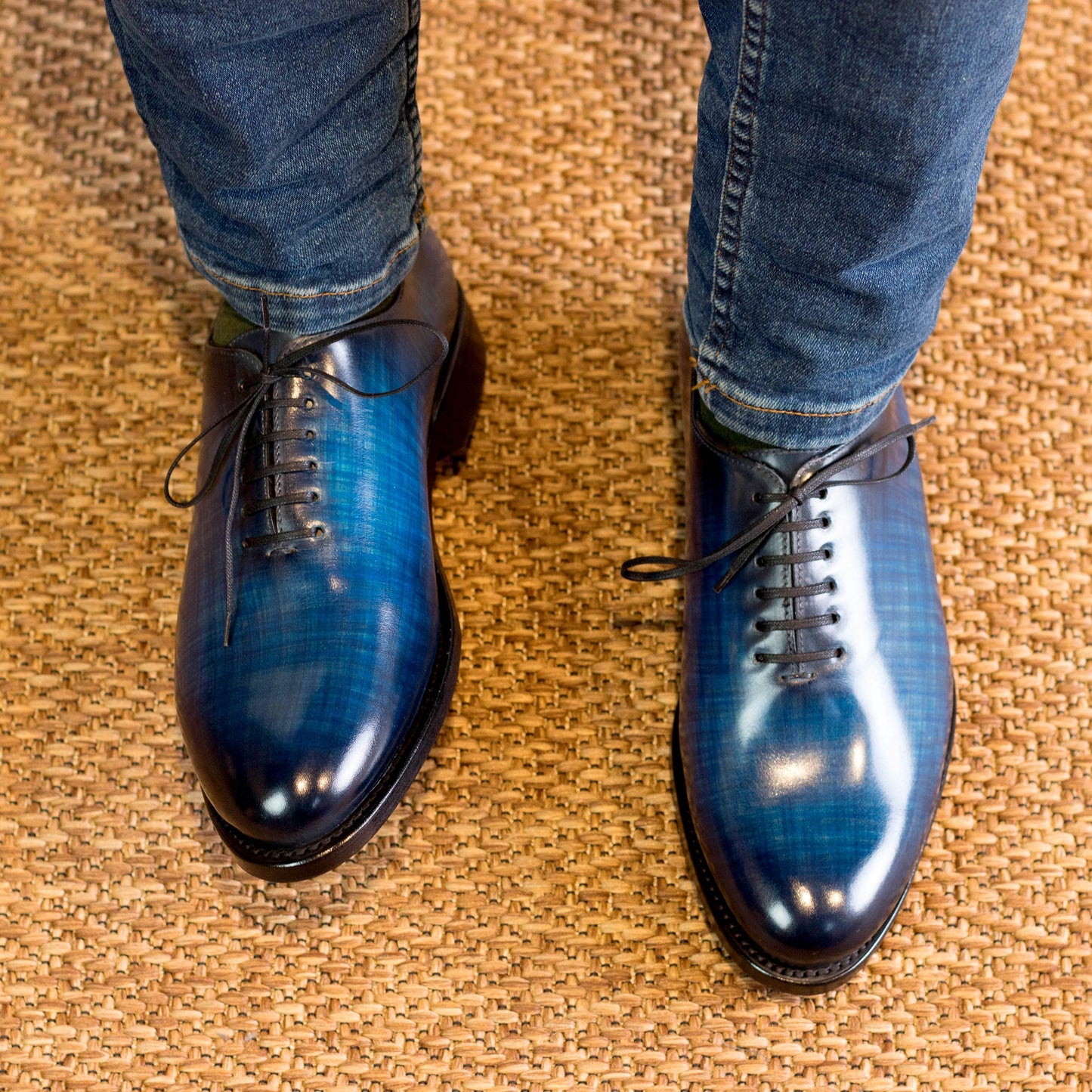 Men's Dress Shoes_Whole Cut_Papiro Patina # KD5249