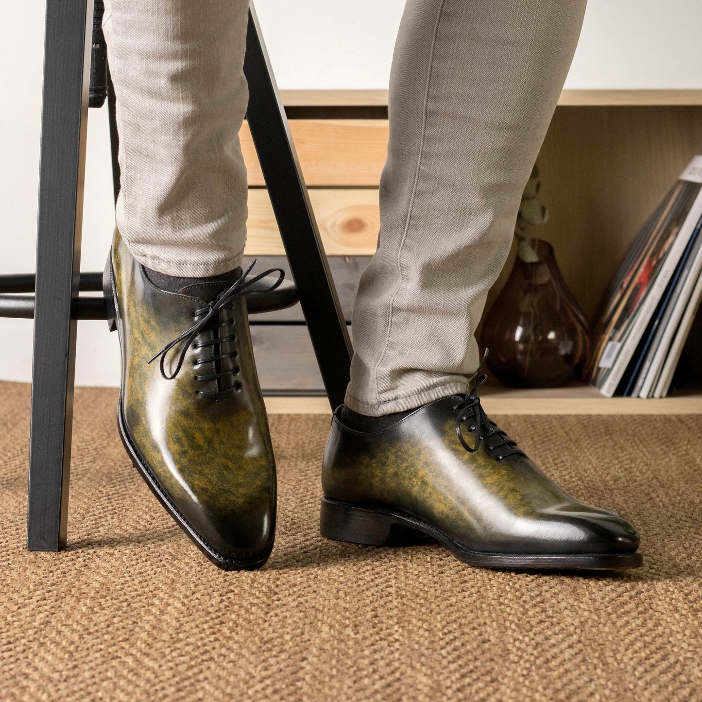 Men's Dress Shoes_Whole Cut_Marbel Patina # KD 5679