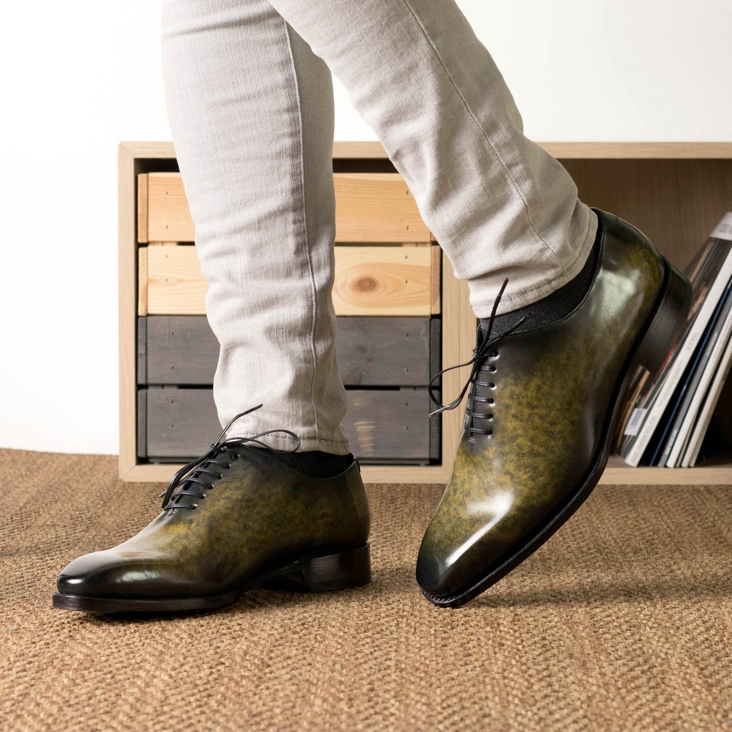 Men's Dress Shoes_Whole Cut_Marbel Patina # KD 5679