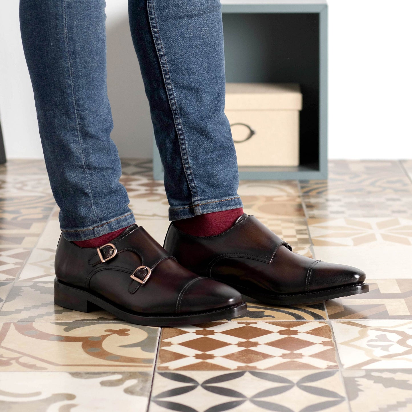 Double Monk_KD_5703_MEN'SHOES